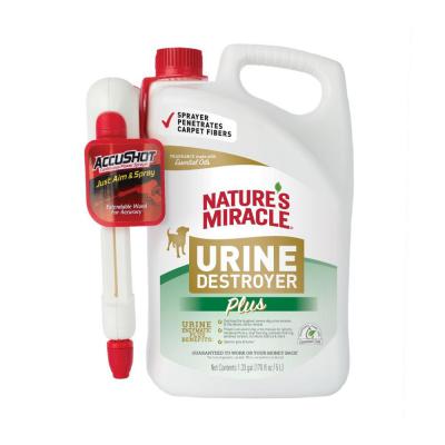 Nature's Miracle Dog Urine Destroyer Plus AccuShot 170 oz.