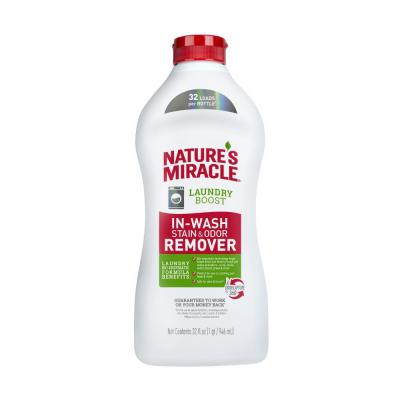 Nature's Miracle Laundry Boost Wash Stain & Odor Remover 32 oz.