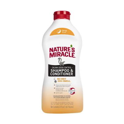 Nature's Miracle Skunk Odor Control Citrus Scent Dog Shampoo & Conditioner 32 oz.