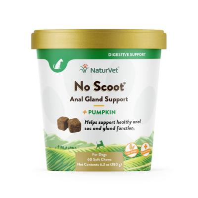 NaturVet No Scoot Supplement Soft Chews 60 Chews