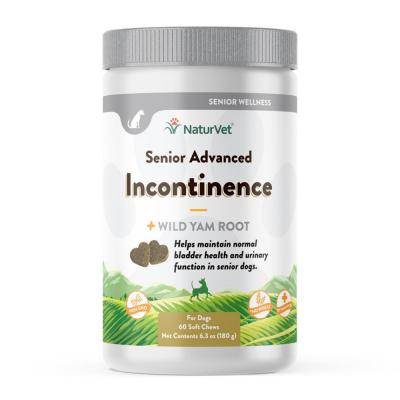 NaturVet Senior Advanced Incontinence Soft Chew 60 Count