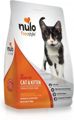 Nulo FreeStyle Cat & Kitten Grain-Free Turkey & Duck Recipe 5 lb.