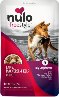 Nulo FreeStyle Dog Grain-Free Lamb, Mackerel & Kelp In Broth 2.8 oz.