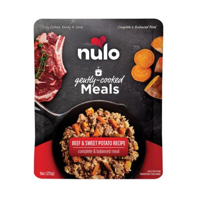 Nulo Gently Cooked Meals Pouch Dog Food Beef & Sweet Potato 9 oz.