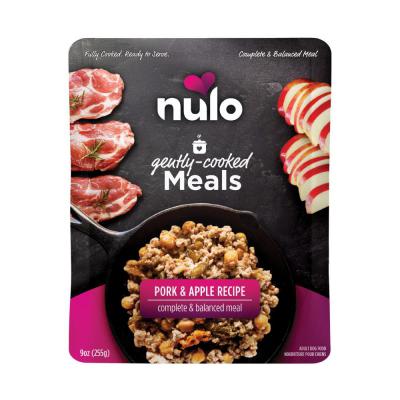 Nulo Gently Cooked Meals Pouch Dog Food Pork & Apple 9 oz.