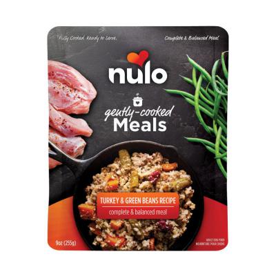 Nulo Gently Cooked Meals Pouch Dog Food Turkey & Green Beans 9 oz.