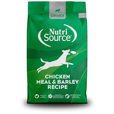 Nutri Source Choice Chicken Meal & Barley Recipe Dog Food 30 lb.