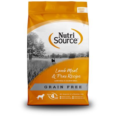 NutriSource Grain-Free Lamb Meal & Peas Recipe 26 lb.