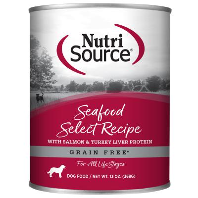 NutriSource Grain-Free Seafood Select 13 oz.