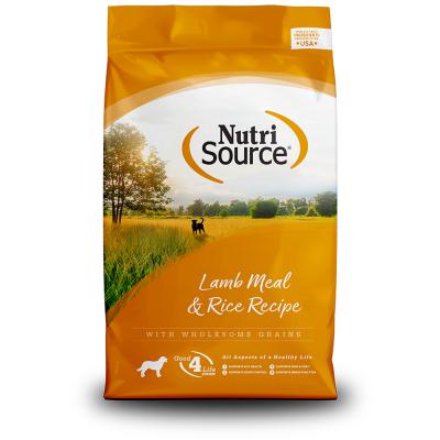 NutriSource Lamb Meal & Rice Recipe 26 lb.