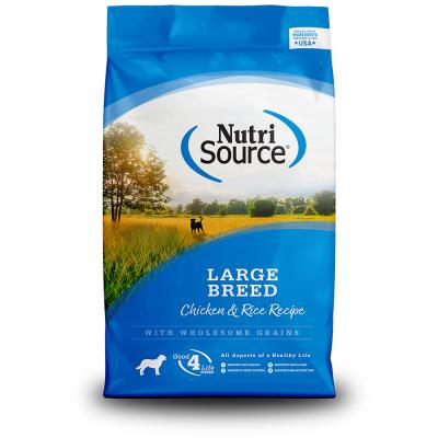 NutriSource Large Breed Chicken & Rice Recipe 26 lb.