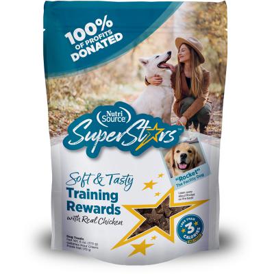 Nutri Source Super Stars Training Treats Chicken 4 oz.