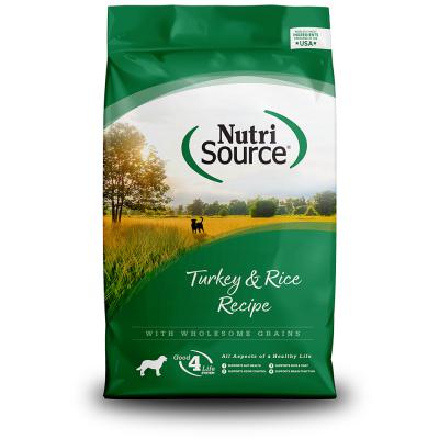 NutriSource Turkey & Rice Recipe 26 lb.