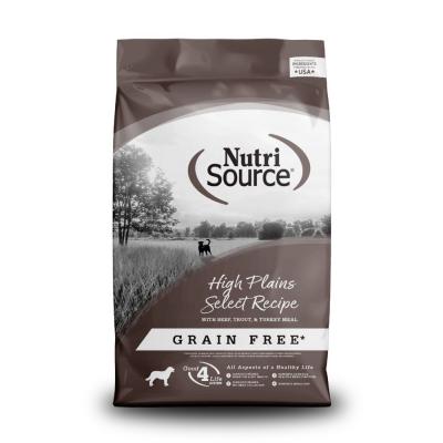 NutriSource Plains Select Grain-Free High Recipe 5 lb.