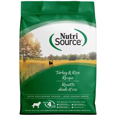 NutriSource Adult Turkey & Rice Recipe 12 lb.