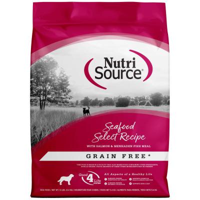 NutriSource Seafood Select Grain-Free Recipe 12 lb.