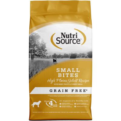 NutriSource High Plains Select Small Bites Grain-Free Recipe