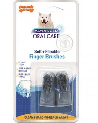 Nylabone Finger Brush 2 Pk