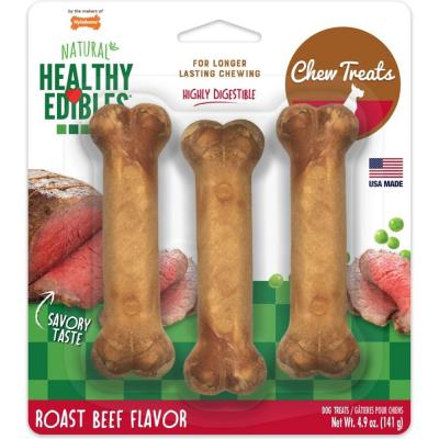 Nylabone Healthy Edible Beef 3 Pack Reg