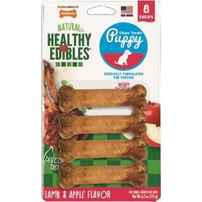 Nylabone Healthy Edible Lamb/Apple 8 Pack