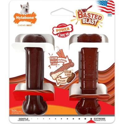 Nylabone Power Chew Basted Blast Small 2 Pack