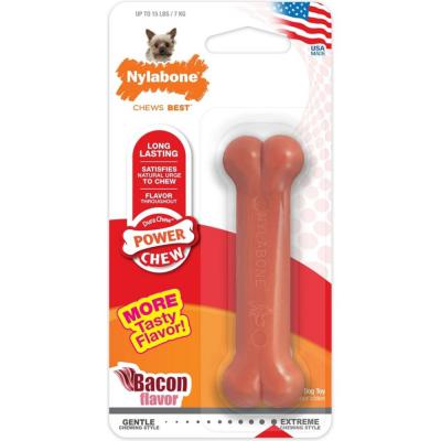 Nylabone Power Chew Bone Bacon Petite