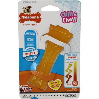 Nylabone Puppy Chill & Chew Bone Regular