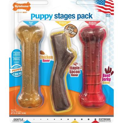 Nylabone Puppy Stages Pack Triple Pack