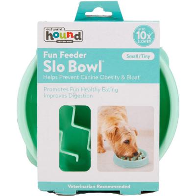 Outward Hound Fun Feeder Slo Bowl Extra Small Mint