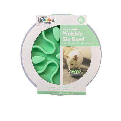 Outward Hound Fun Feeder Wobble Slo Bowl Mint