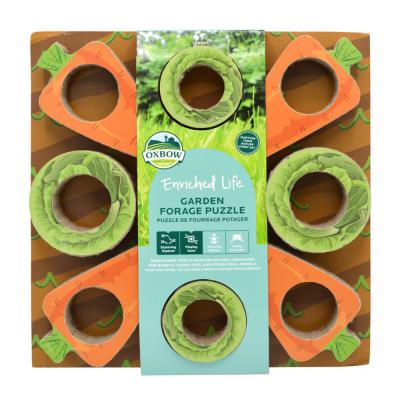 Oxbow Animal Health Enriched Life Garden Forage Puzzle Small Animal Chew