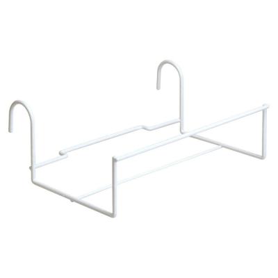 Panacea Wire Flower Box  Holder Bracket 18 36 in. White