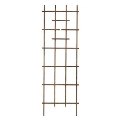 Panacea Wood Ladder Garden Trellis 72 in. Brown