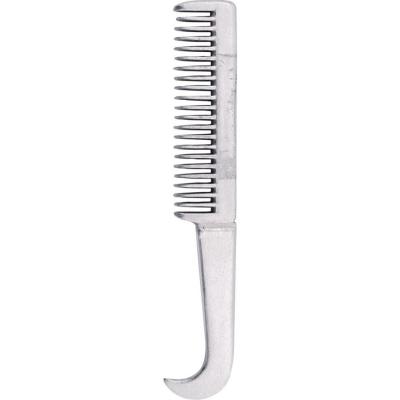 Partrade Aluminum Hoof Pick Comb Silver 8 in.