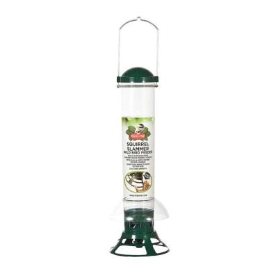 Perky Pet Squirrel Slammer Wild Bird Feeder Green 30.5 lb.