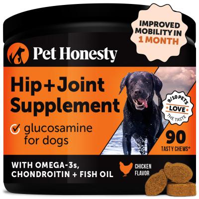 Pet Honesty Hip + Joint Health Chicken Flavor 90 ct