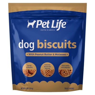 Pet Life Dog Biscuits 4 lb. Peanut Butter/Molasses