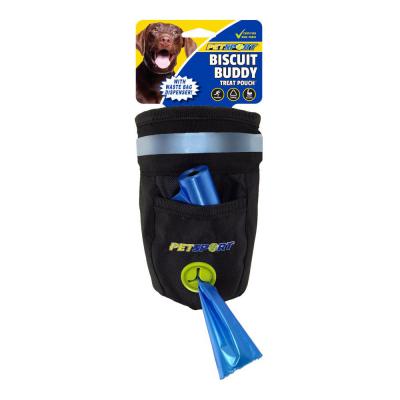 Petsport USA Biscuit Buddy Treat Pouch Black