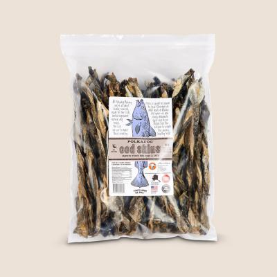 Polkadog Cod Skins Crunchy Sticks 2 lb. Bag