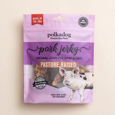 Polkadog Pork Jerky Treats 3 oz.