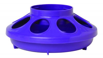 Plastic Feeder Base 1 qt. Purple