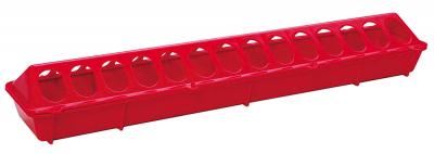 Plastic Flip Top Feeder 20 In Red