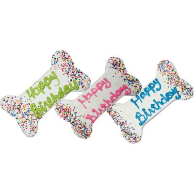 Bakery Happy Birthday Bone 5.5 In.