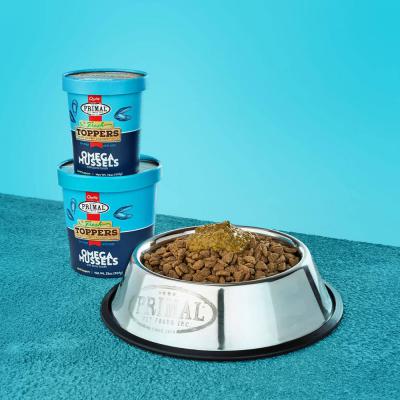 Primal Fresh Toppers for Cat & Dog Food Omega Mussels Recipe 32 oz.