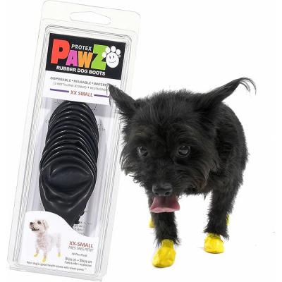 Protex PawZ Rubber Dog Boots XX Small 12 ct