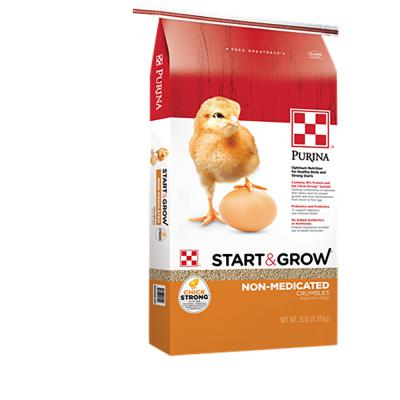 Purina Start & Grow Non-Medicated Crumbles 25 lb.