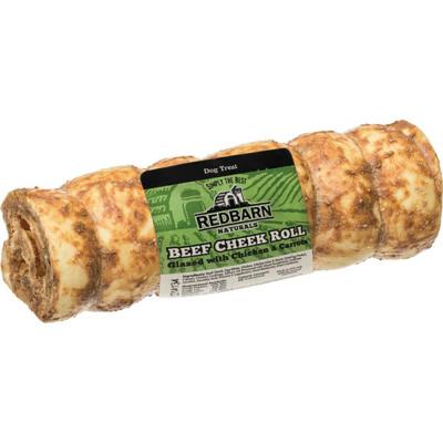 Redbarn Beef Cheek Roll Glazed Large 3.5 oz.