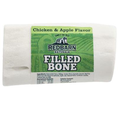 Redbarn Filled Bone Chicken & Apple Small 3.5 oz.