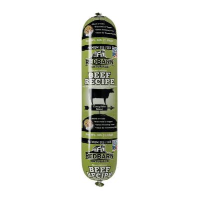 Redbarn Dog Food Roll Beef 4 lb.