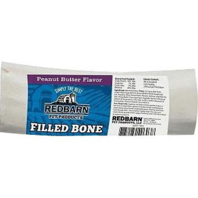 Redbarn Filled Bone Peanut Butter 10 in. Large